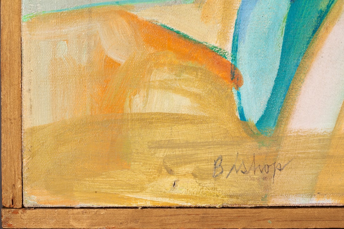 James Bishop (1927-2007) American