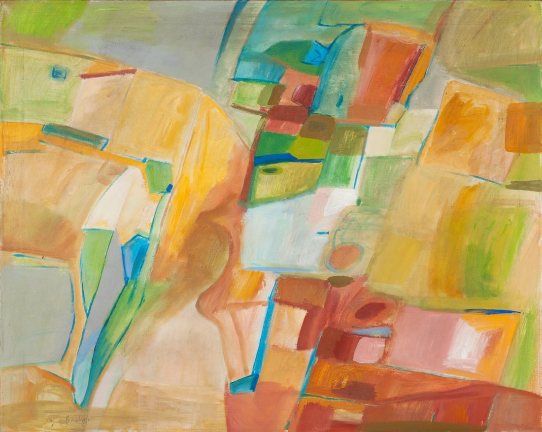 James Bishop (1927-2007) American