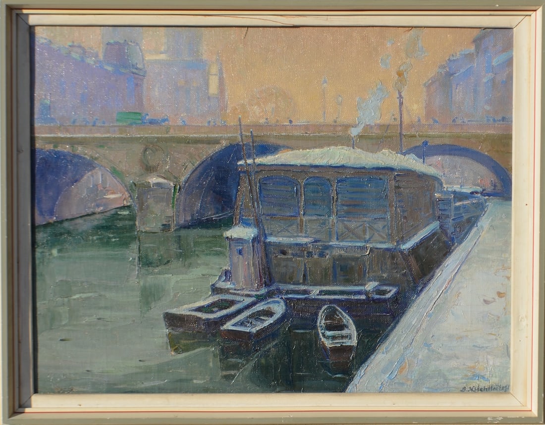Vasily NECHITAYLOV (1888-1980) Russian - French - Italian