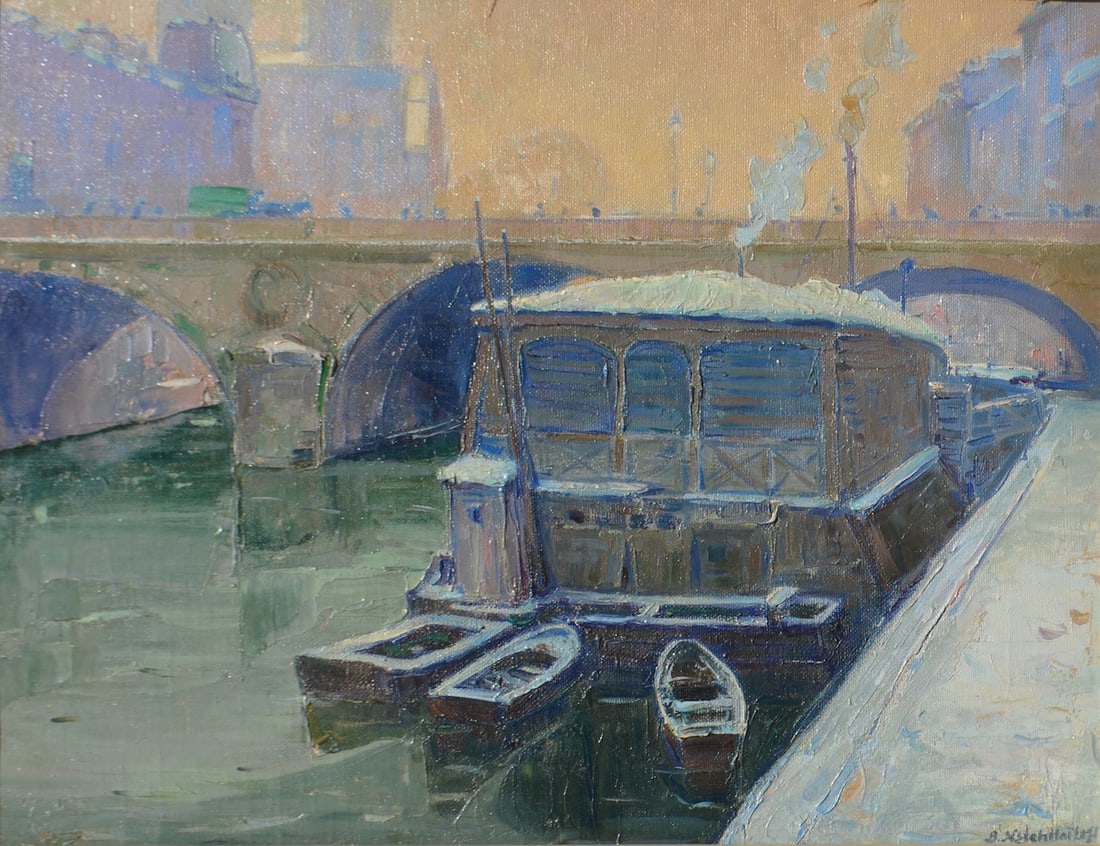 Vasily NECHITAYLOV (1888-1980) Russian - French - Italian