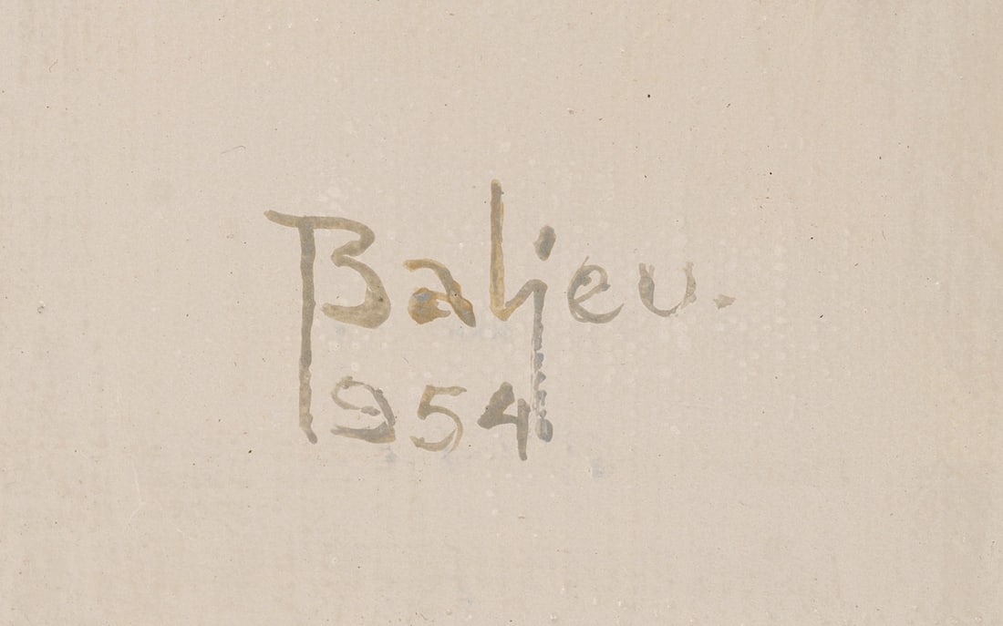 Joost BALJEU (1925-1991) Netherlands
