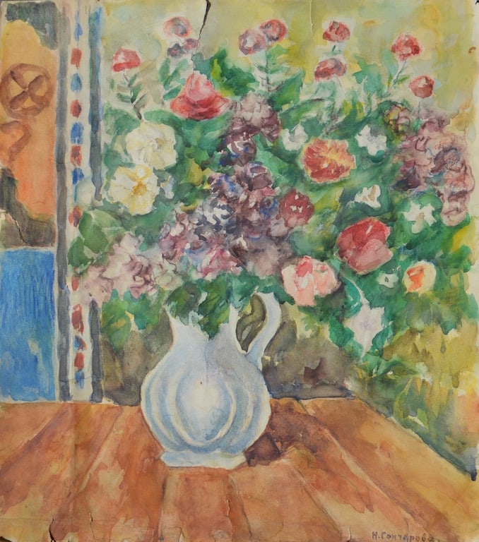 Nathalie GONTCHAROVA (1881-1962) Russian - French