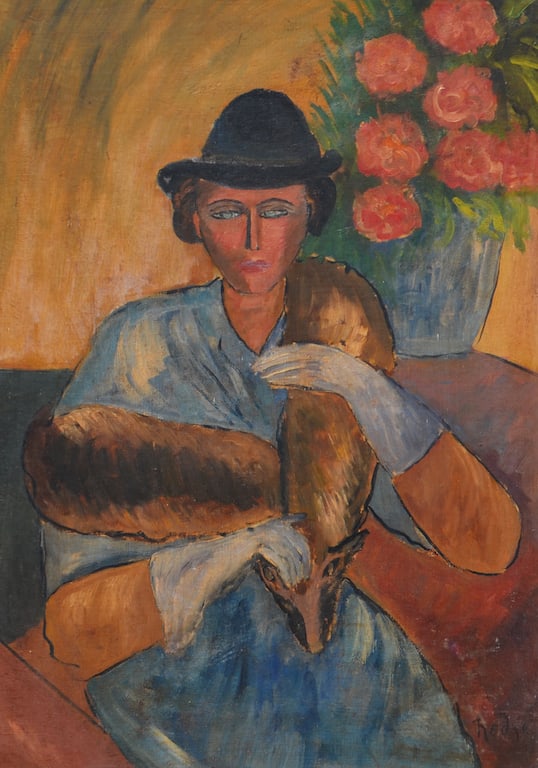 K. REDKO (1897-1956) Ukrainian - Russian - French