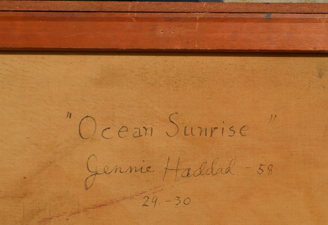 Jennie HADDAD (1906-1996) Lebanon - American