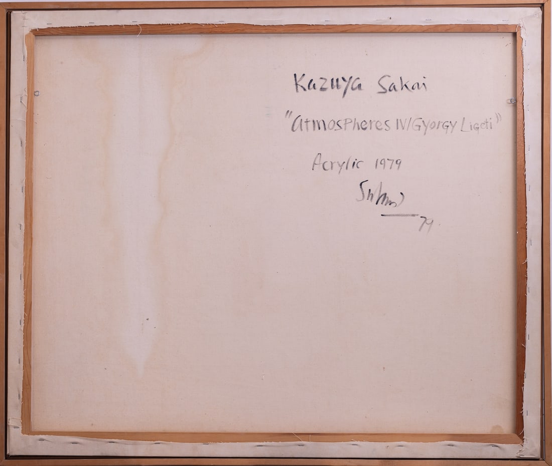 Kazuya Sakai (1927-2001) Japanese - American - Argentinian