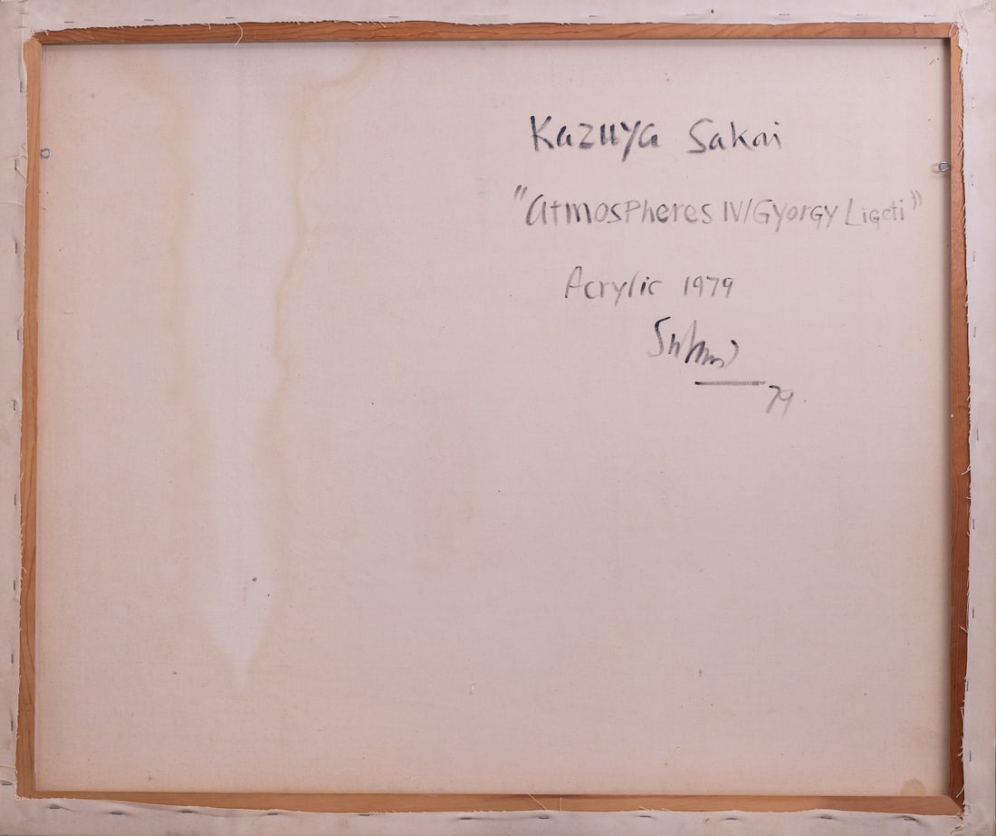 Kazuya Sakai (1927-2001) Japanese - American - Argentinian