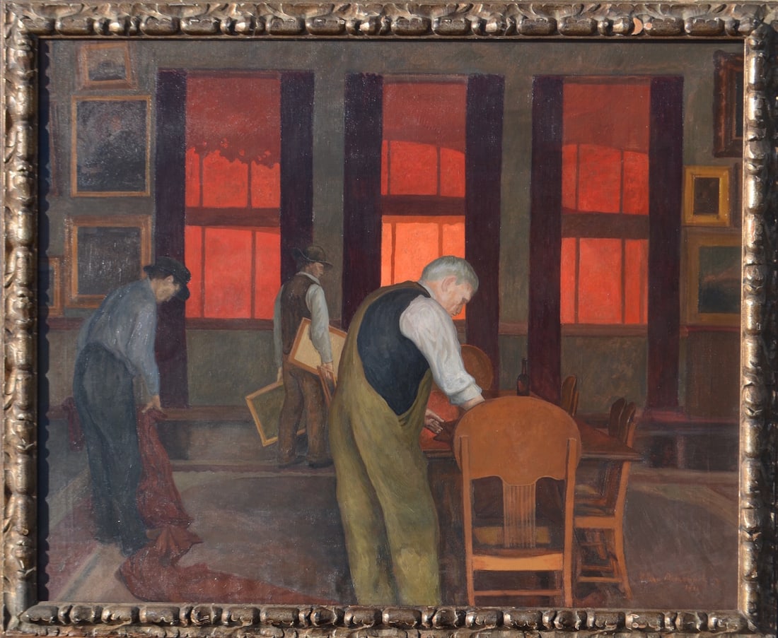 W. AUERBACH-LEVY (1889-1964) Russian - American