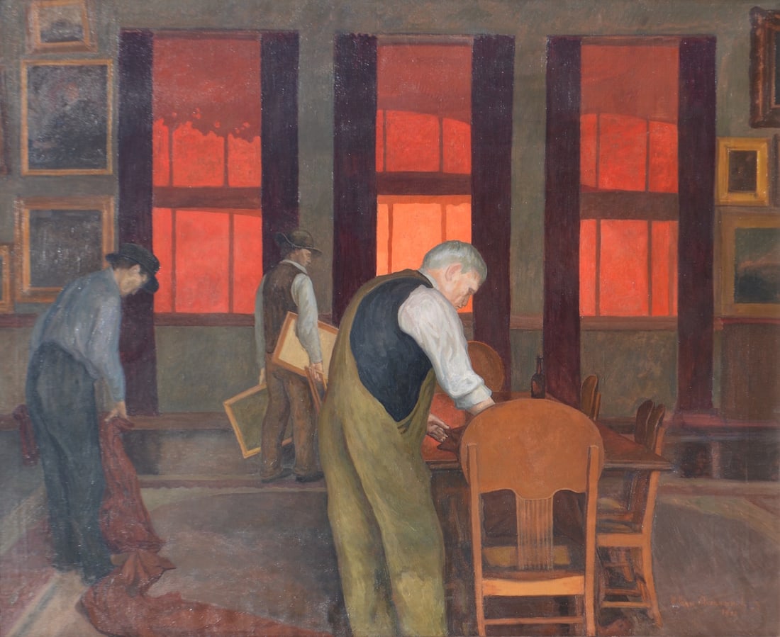 W. AUERBACH-LEVY (1889-1964) Russian - American