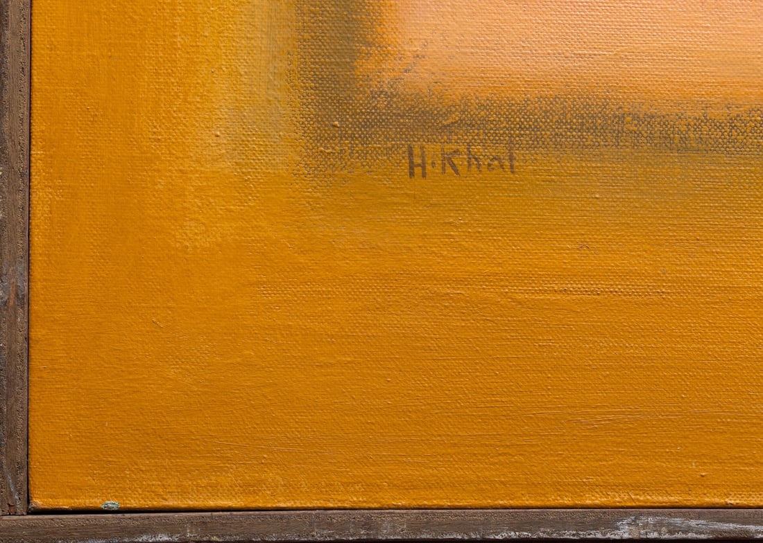 Helen Khal (1923-2009) American - Lebanon