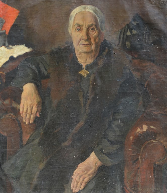 W. MASJUTIN (1884-1955) Russian - Latvian - Germany