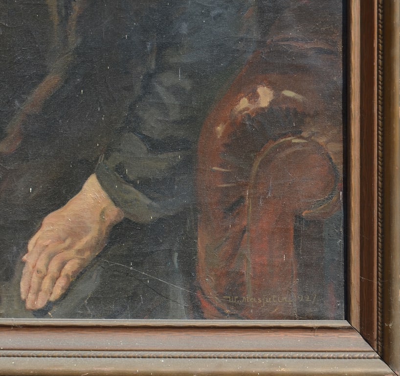 W. MASJUTIN (1884-1955) Russian - Latvian - Germany