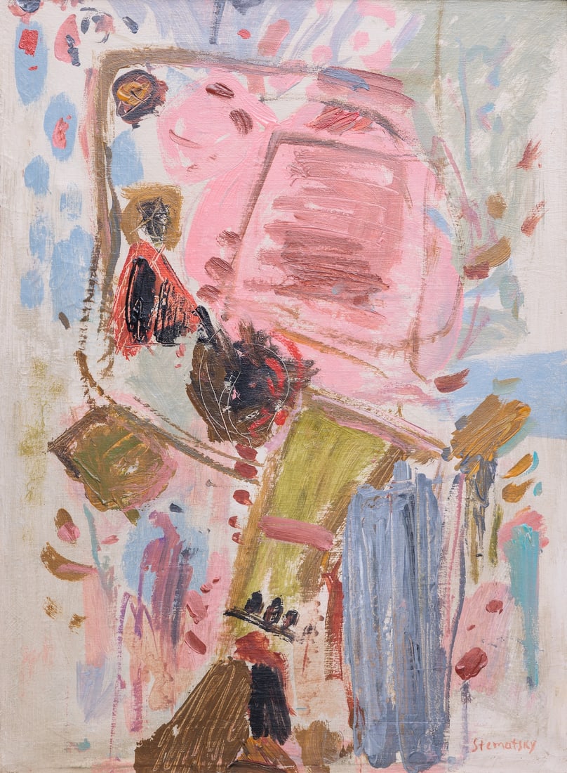 Avigdor STEMATSKY 1908-1989 Ukrainian-Russian - Israeli