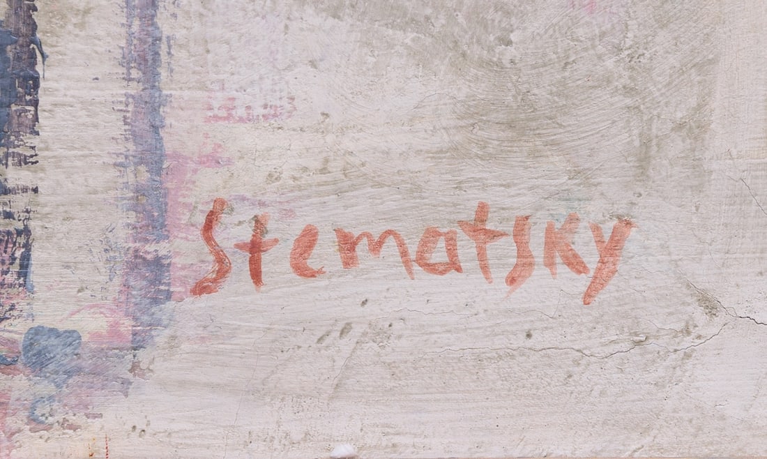 Avigdor STEMATSKY 1908-1989 Ukrainian-Russian - Israeli