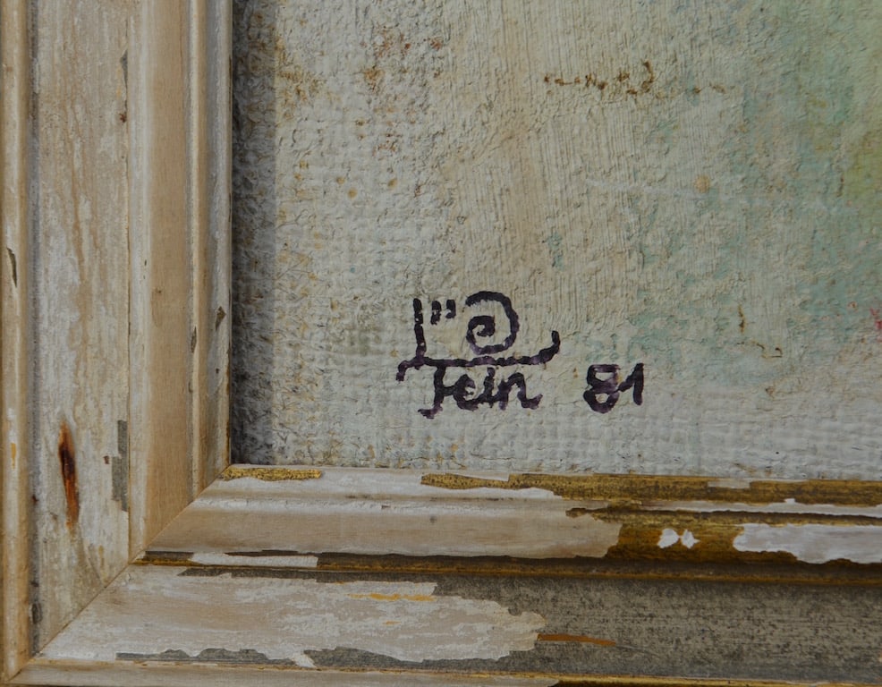 Leo Fein (1906-1993) Russian - French - Israeli