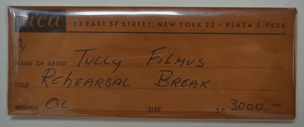 Tully FILMUS (1903-1998) Russian - French - American