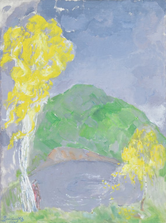 B. ANISFELD (1879-1973) Russian - Ukrainian - American