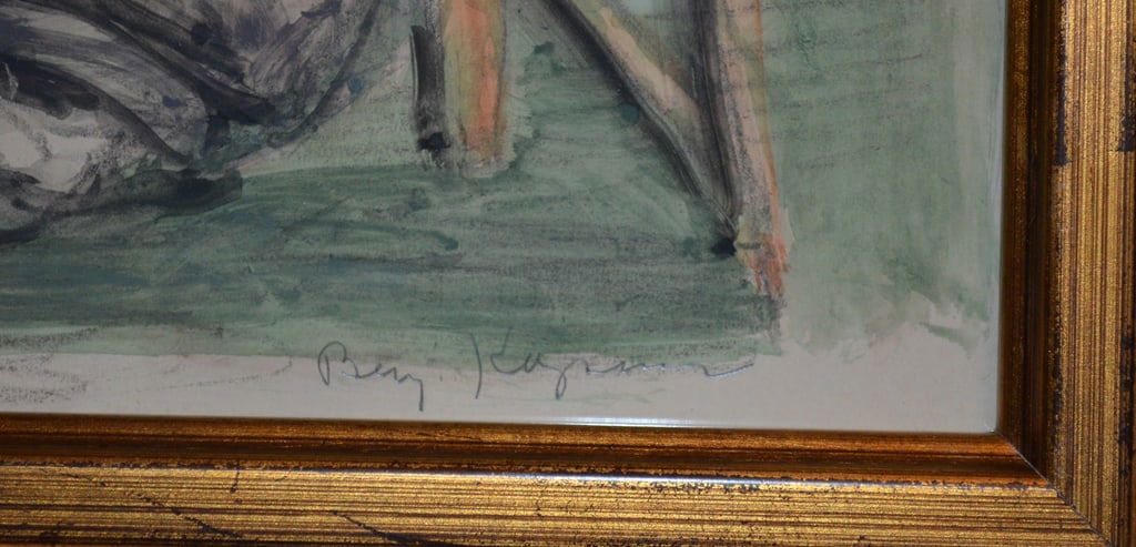 B. KOPMAN (1887-1965) Russian - Belorussian - American