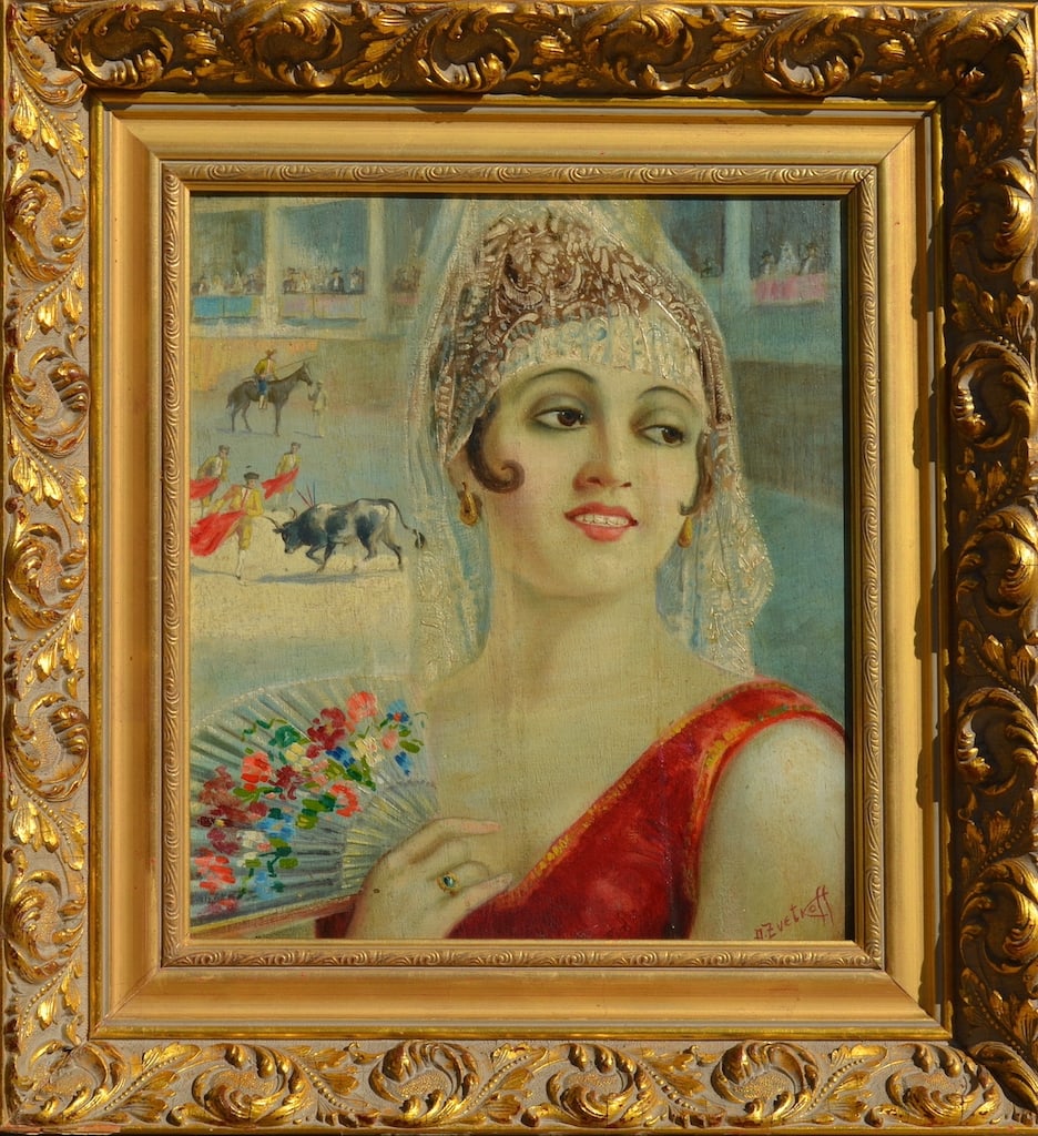 Alexis Zvetkoff (1992-1970) Russian - Belgium