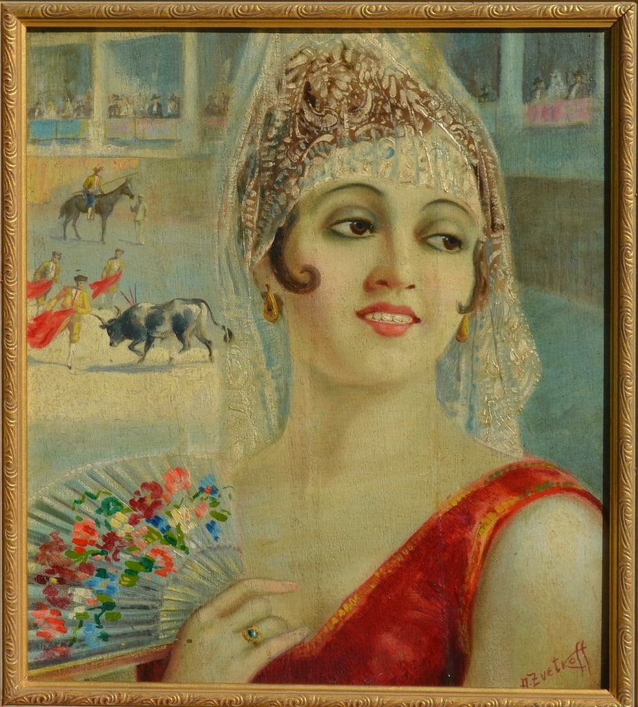 Alexis Zvetkoff (1992-1970) Russian - Belgium