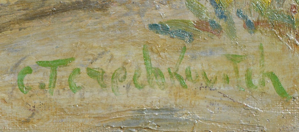 C. TERECHKOVITCH (1902-1978) Russian / French