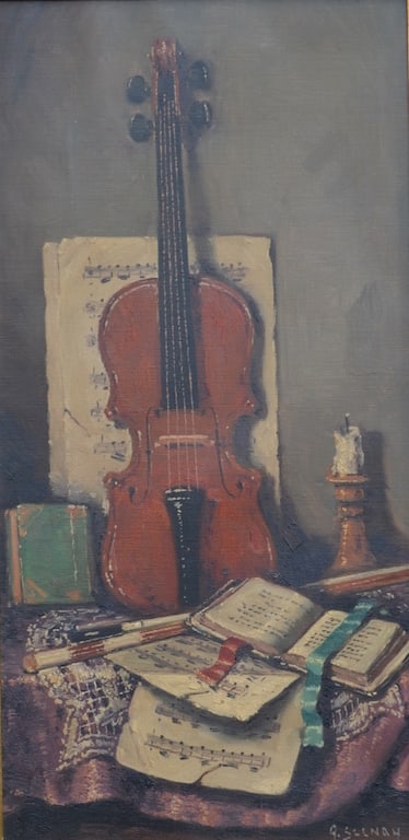 A. SZENDY (1903-1972) Ukrainian - Hungarian - American