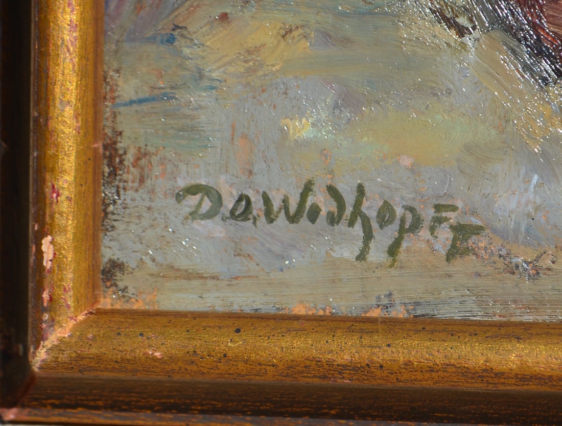 David WIDHOPFF (1867-1933) Ukrainian - Russian - French