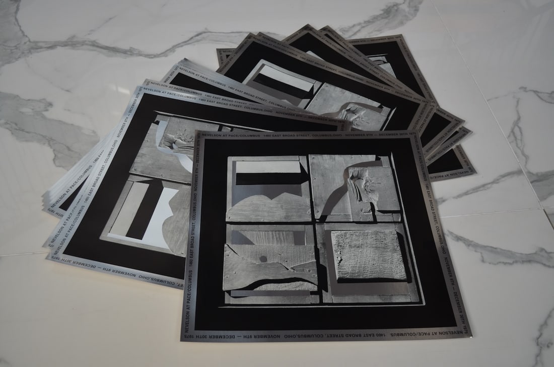 Lot of 20 prints by Louise NEVELSON (1899-1988)