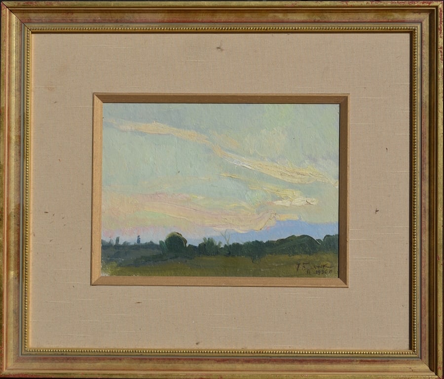 Lot of 2 Ivan BURYACHOK (1877-1936) Ukrainian - Polish