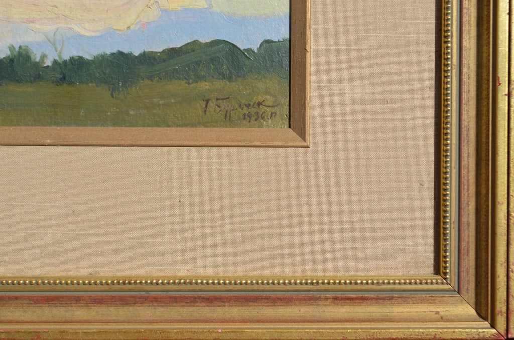 Lot of 2 Ivan BURYACHOK (1877-1936) Ukrainian - Polish