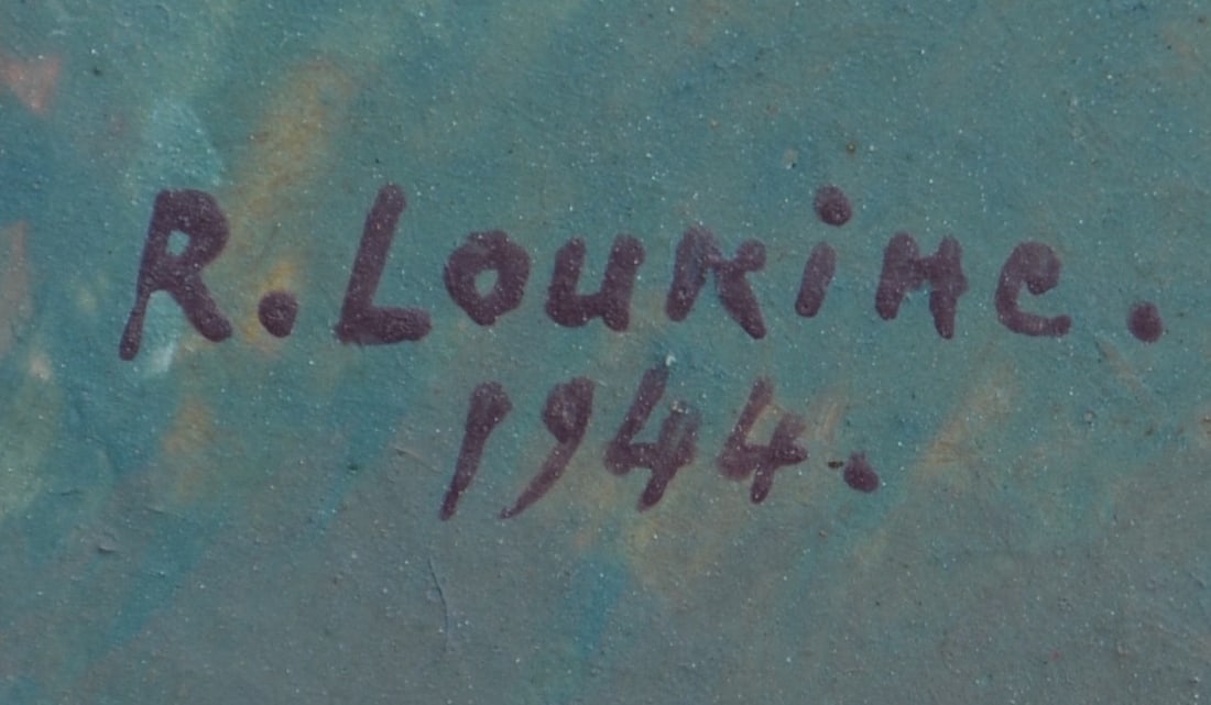 Rostislas LOUKINE (1904-1988) Russian - French