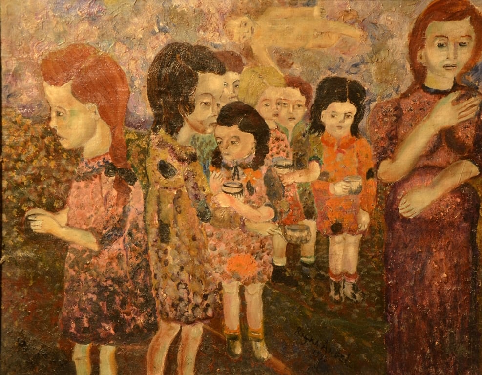 Rifka ANGEL (1899-1988) Russian - Polish - American