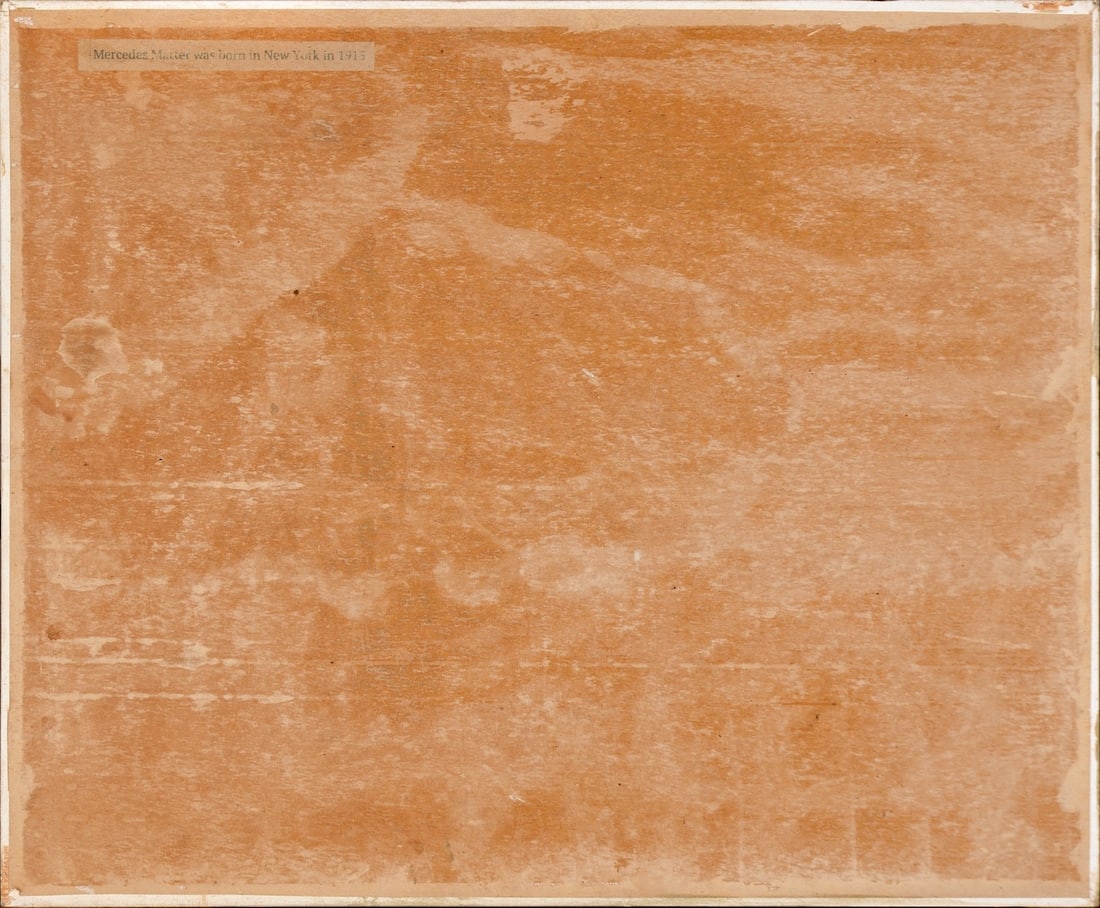 Mercedes Carles Matter (1913-2001) American