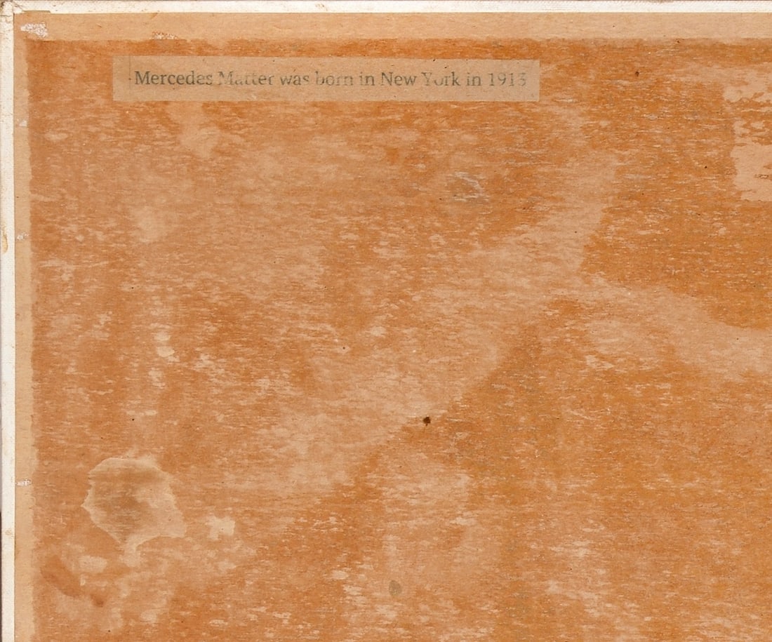 Mercedes Carles Matter (1913-2001) American