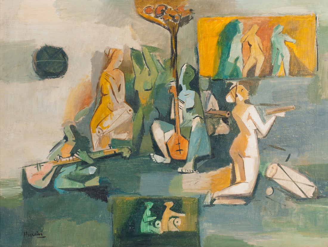 Maqbool Fida Husain 1915-2011 India/United Kingdom/England