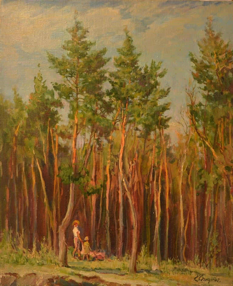 Evgeniy SPITSEVICH (1931) Russian - Ukrainian