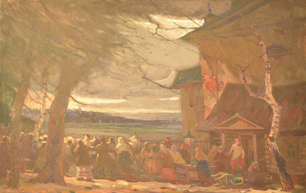 Yuri MATVEEV (1925-1988) Russian - Ukrainian