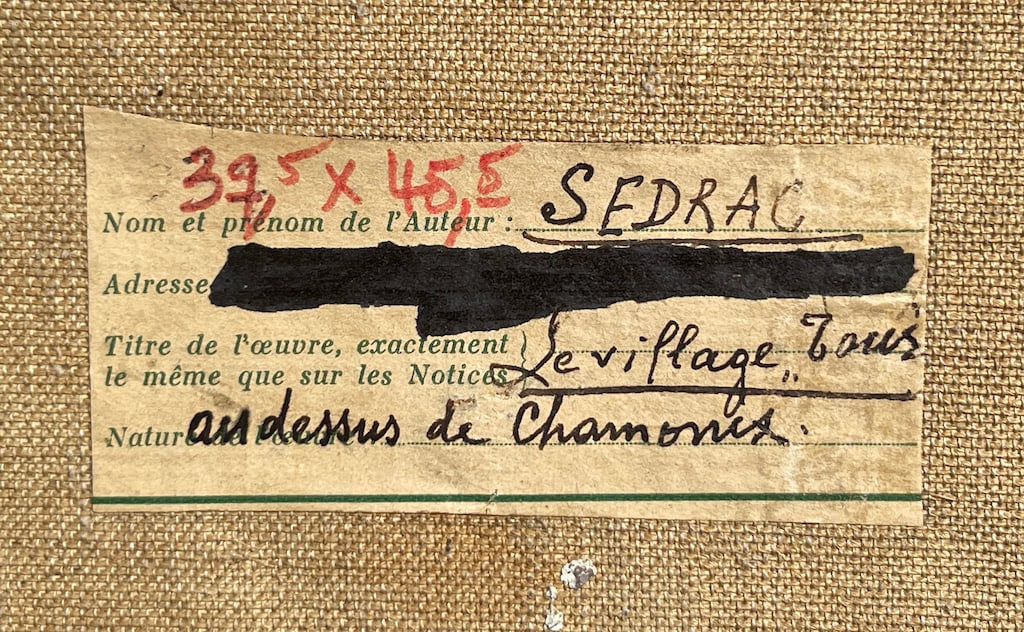 Serge SEDRAC (1878-1974) Armenian - French