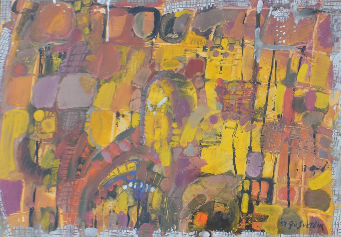 G. SWETLIK (1912-1991) Russian - French - Finlandia