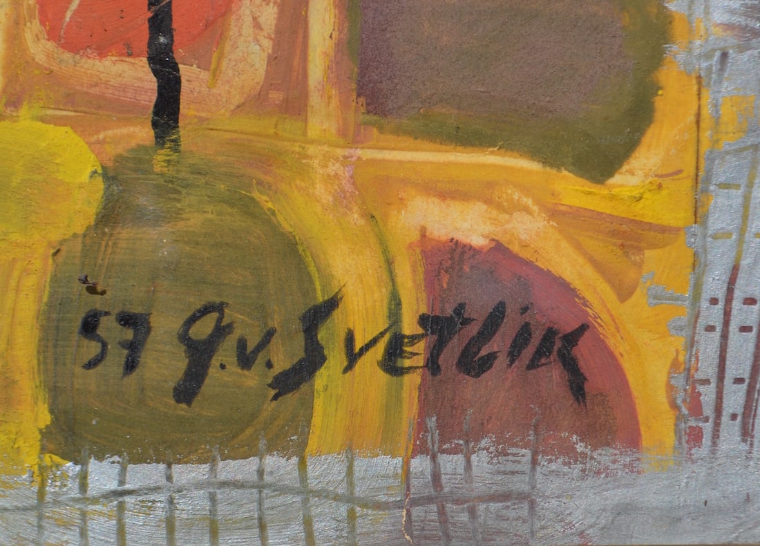 G. SWETLIK (1912-1991) Russian - French - Finlandia