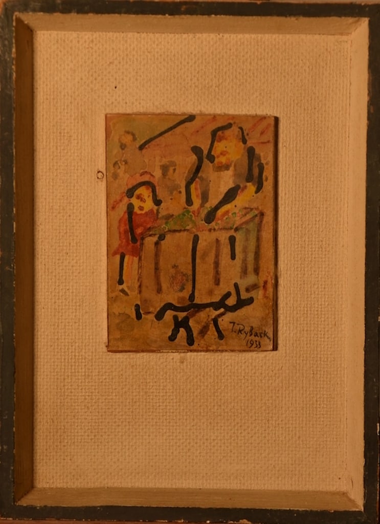 I. RYBACK (1897-1935) Russian - Ukrainian - French