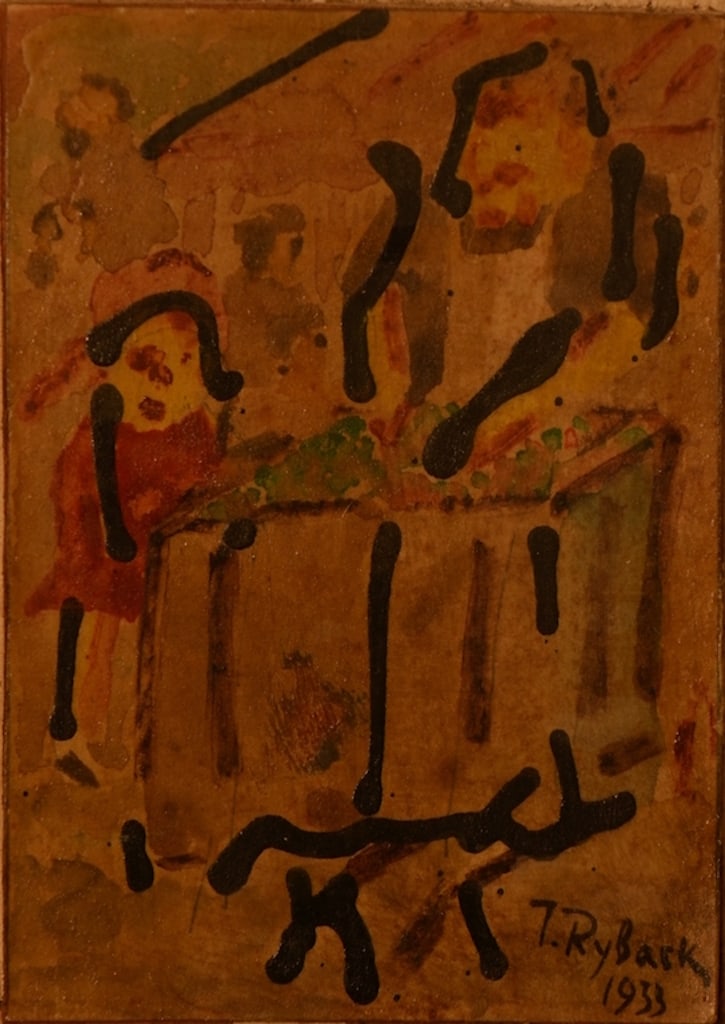 I. RYBACK (1897-1935) Russian - Ukrainian - French