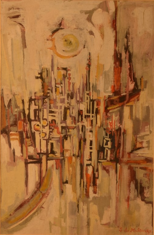 S. MALEVSKIJ MALEVIC (1905-1973) Russian - French