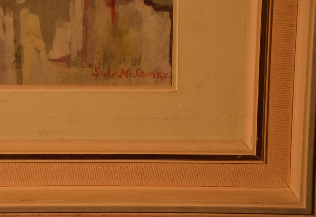 S. MALEVSKIJ MALEVIC (1905-1973) Russian - French