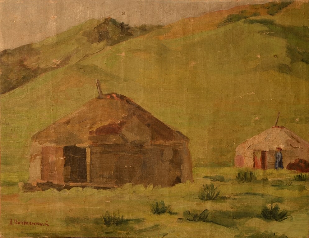 Alexei POCHTENNY (1895-1942) Ukrainian - Russian