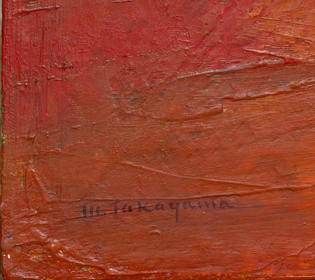 Michio Takayama (1903-1994) Japanese - American