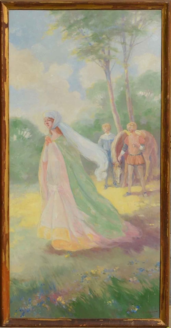 Lot of 2 Constantin BRUNI (1900-1969) Russian - French