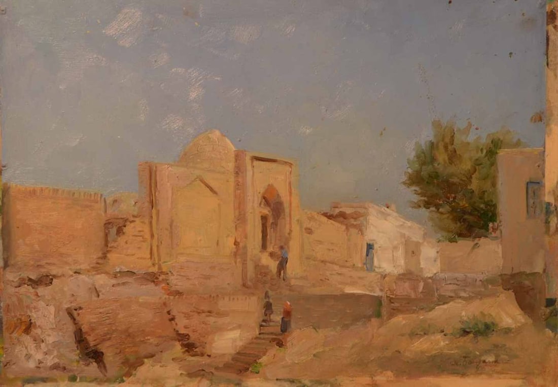 A. BONDAROVYCH (1892-1975) Ukrainian - Kazakh