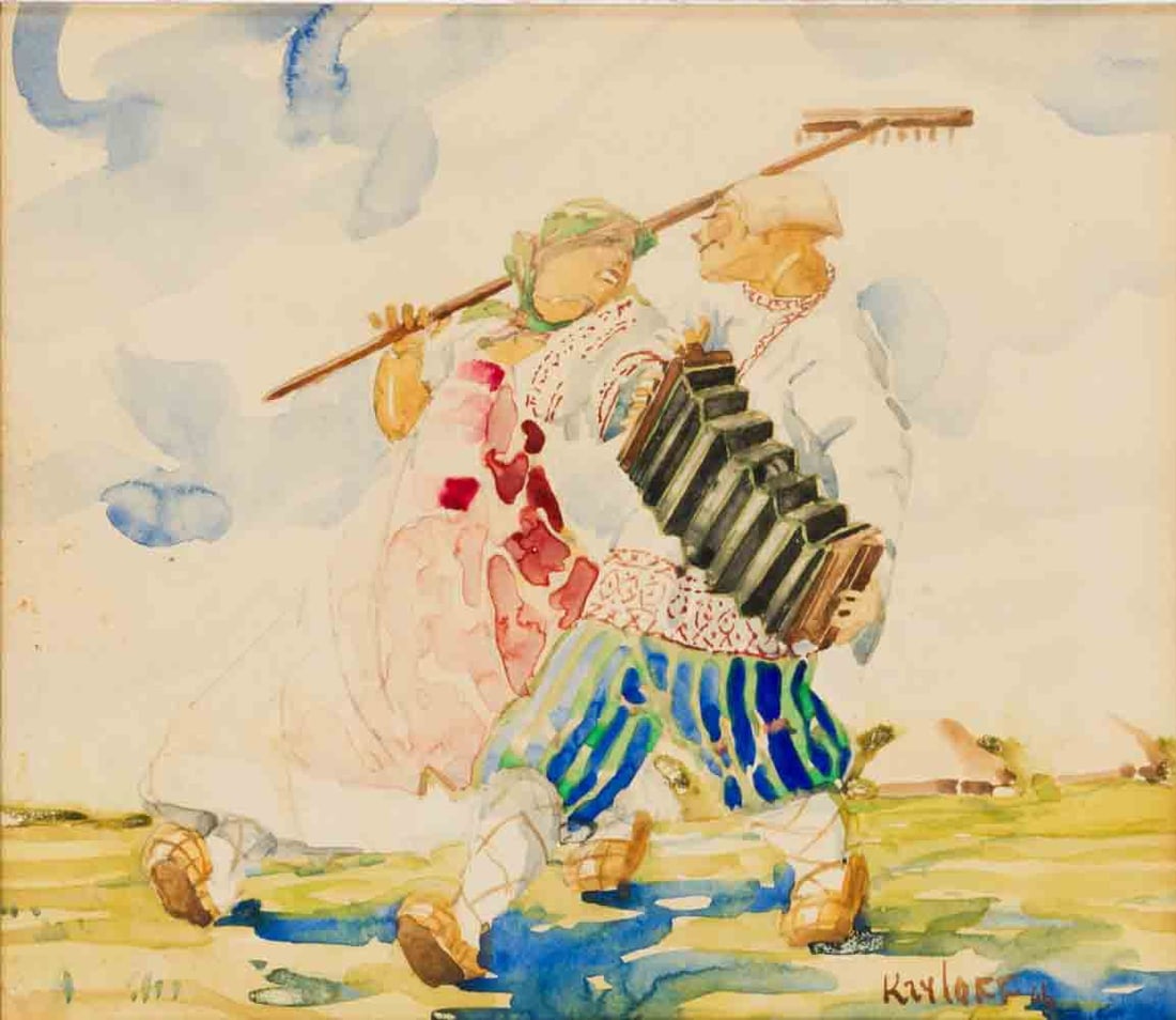 Boris Krilov (1891-1977) Russian - French