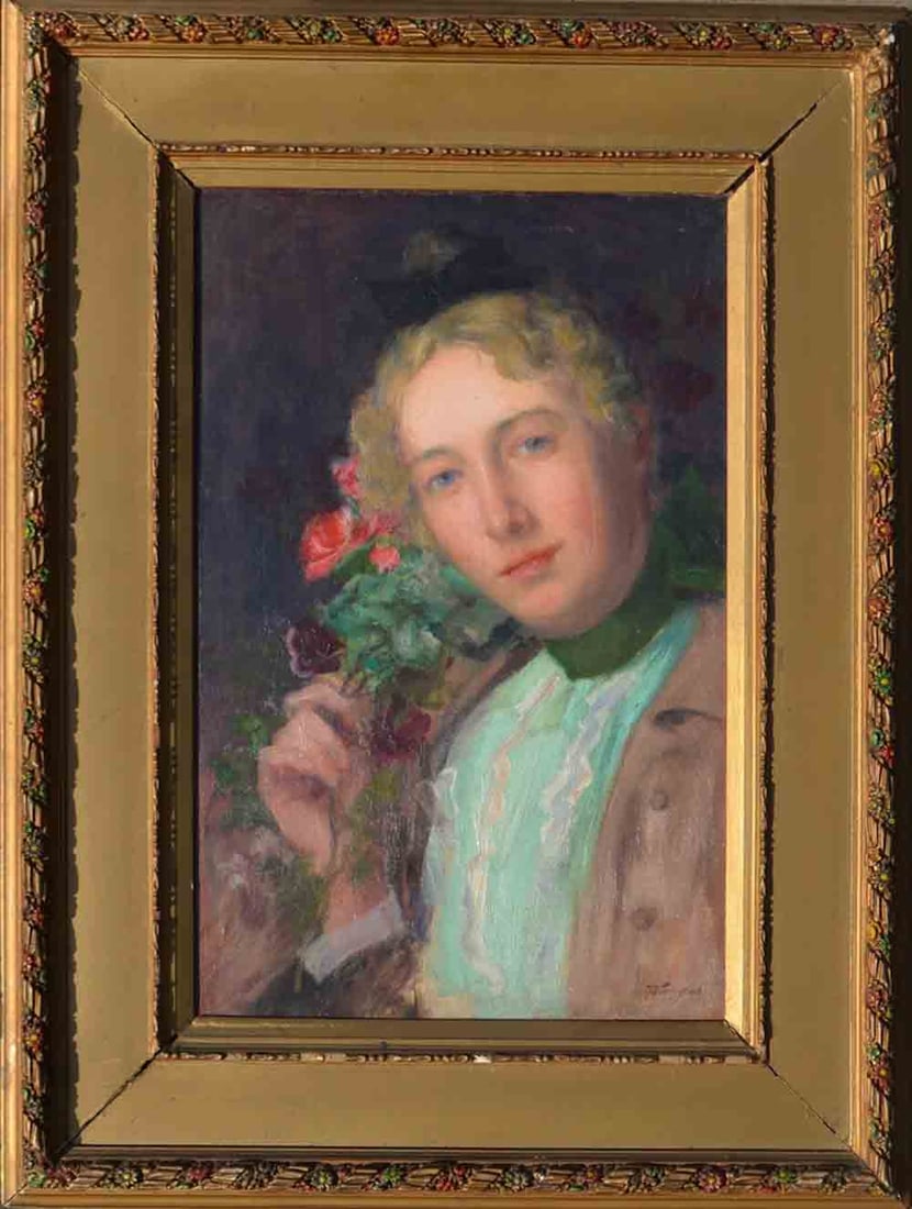 August FRANZEN (1863-1938) Swedish - French - American