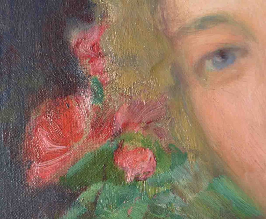 August FRANZEN (1863-1938) Swedish - French - American